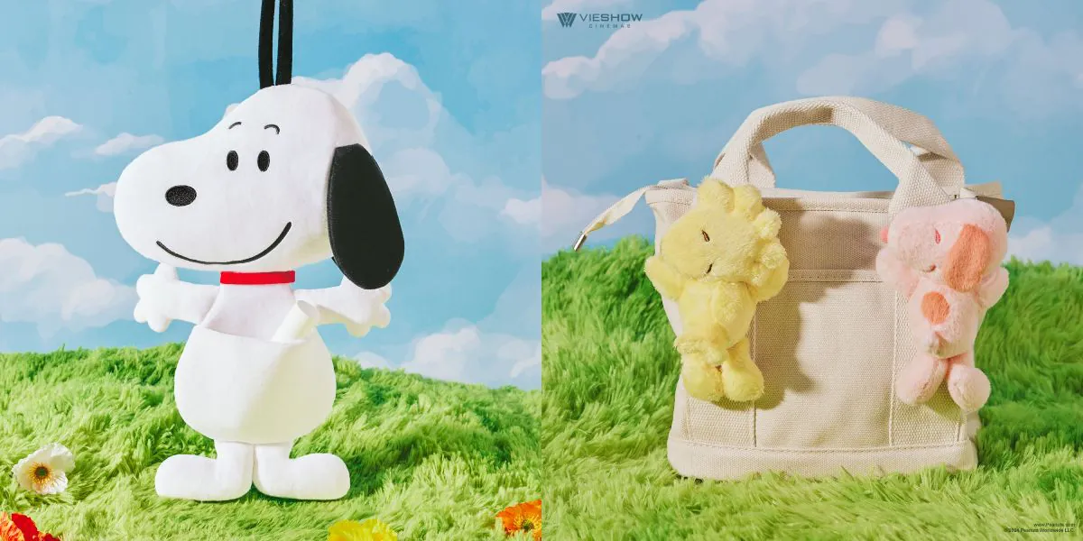 史努比粉絲快衝！威秀影城第二波「史努比玩偶收納掛袋、絨毛杯套」等10款限量商品大公開