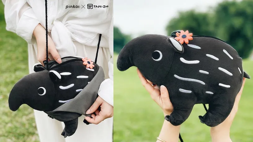 臺北市立動物園「30款聯名周邊」馬來貘、水獺、無尾熊都有！Pinkoi這天開賣