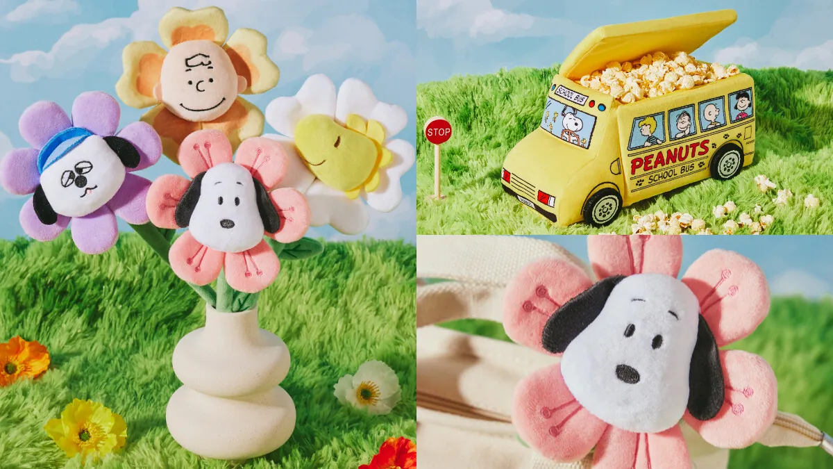 威秀影城攜手史努比聯名！推台灣獨家限量周邊，校車爆米花桶萌翻天