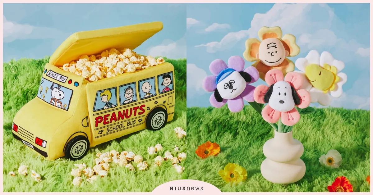 威秀影城「史努比玩偶花束」售價＋開賣時間！「校車爆米花桶」經典必買