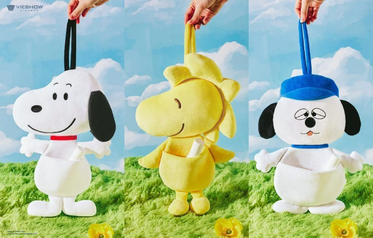 威秀影城第二波史努比10款限量商品大公開！限定色「奶油黃糊塗塔克杯套」、「玩偶收納掛袋」必收藏！